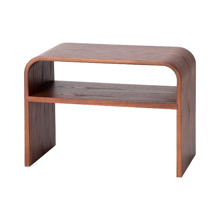 サイドテーブル 棚付き ソファーサイドテーブル ナイトテーブル 木製