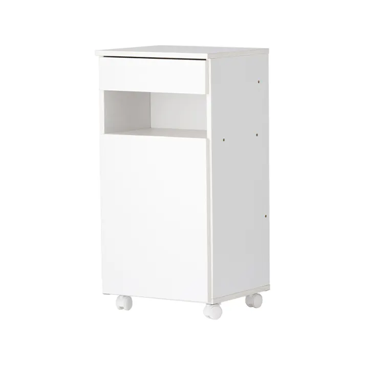 キャビネット キャスター付き サイドワゴン 収納ボックス 扉付き 引出し マルチラック