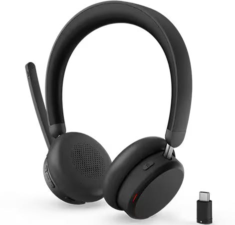 Lenovo Dual-Mode ワイヤレス アクティブノイズキャンセリング ヘッ