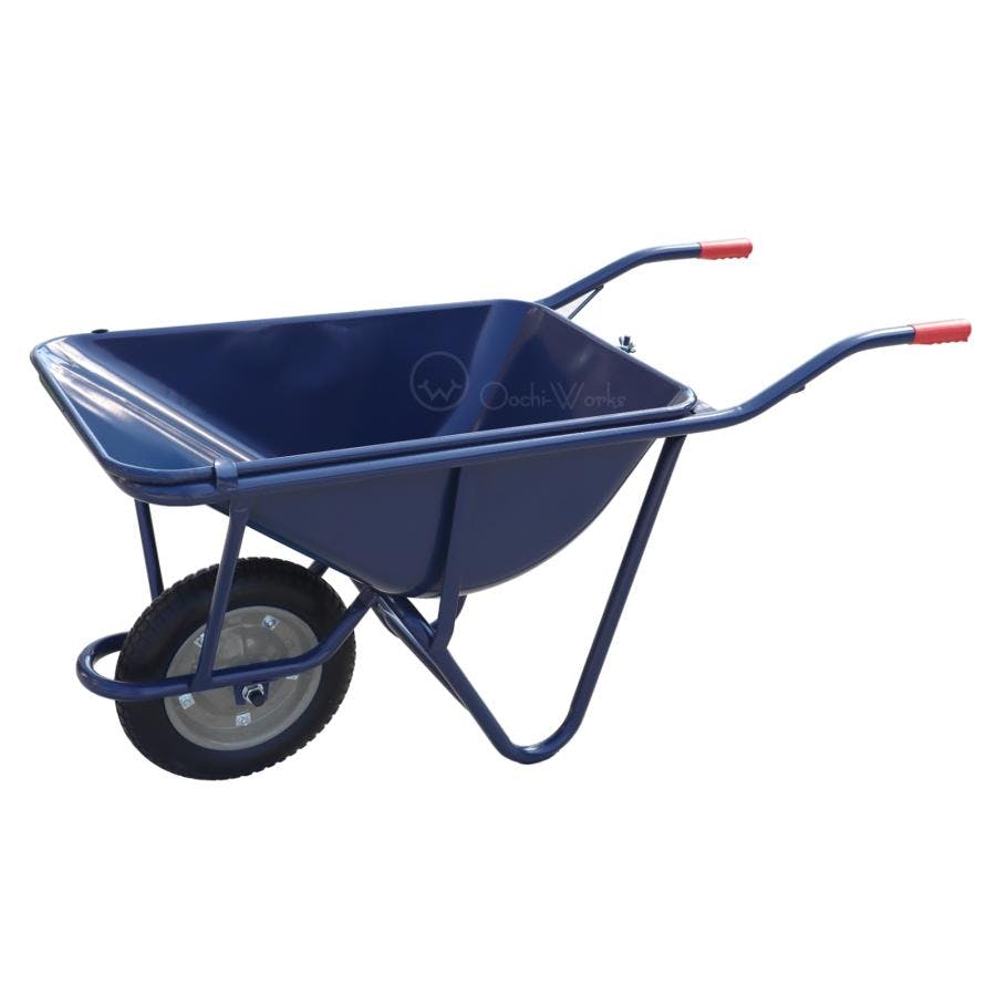 3才カート車 ソフトノーパンクタイヤ仕様 深型一輪車 【送料無料