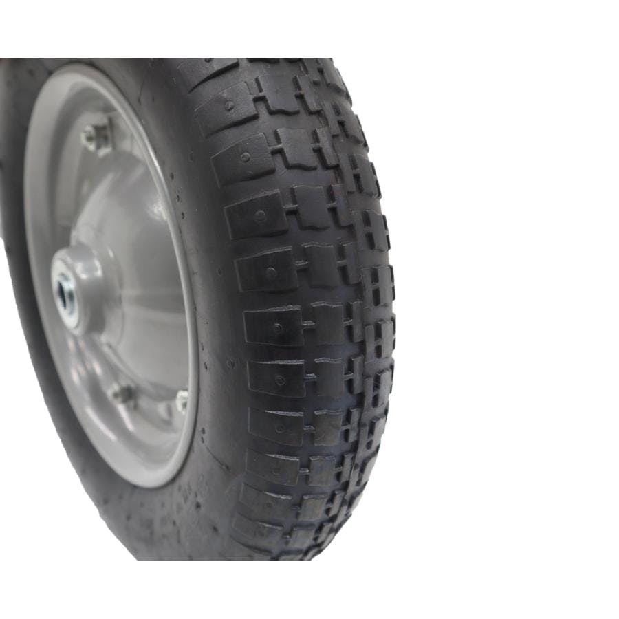 3才カート車 ソフトノーパンクタイヤ仕様 深型一輪車 【送料無料