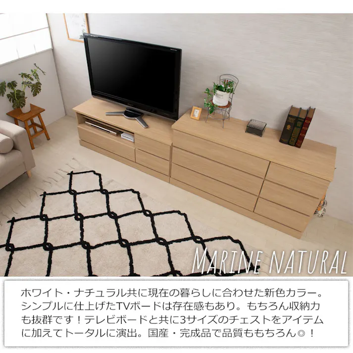 【HANG】シリーズ 全段スライドレール付チェスト 国産 完成品 TVボード 幅120 ローチェスト テレビ台 テレビボード オープンラック ローボードタンス たんす 洋服タンス 大川家具 モダン ナチュラル モダン おしゃれ 収納 整理タンス リビング 日本製 引き出し