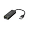 LUA6-U3-AGTE-BK Giga USB3.2 Gen1対応 有線LANアダプターType-A対応