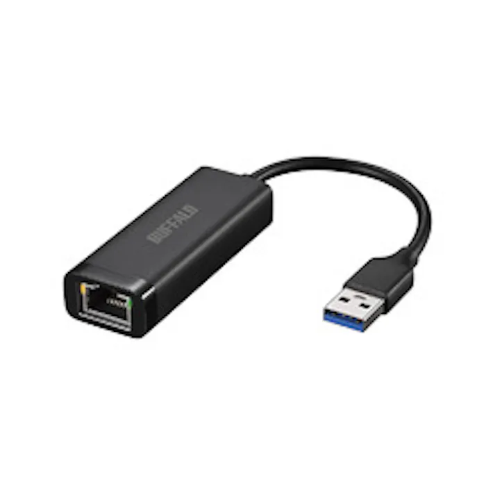 LUA6-U3-AGTE-BK Giga USB3.2 Gen1対応 有線LANアダプターType-A対応