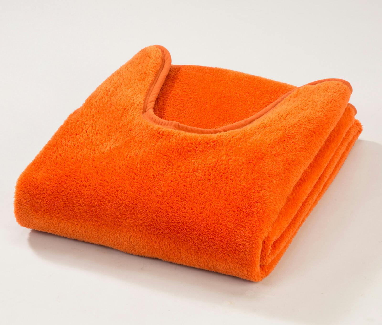 吸湿発熱くりえりあったか毛布 【オレンジ】 【送料込み