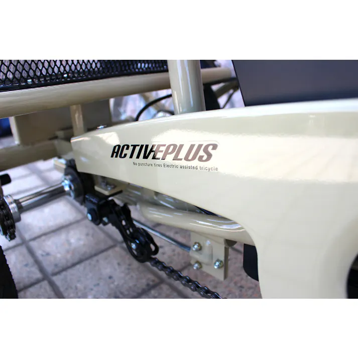 ノーパンク電動アシスト三輪自転車 【送料込み】 #4562369182699 flife