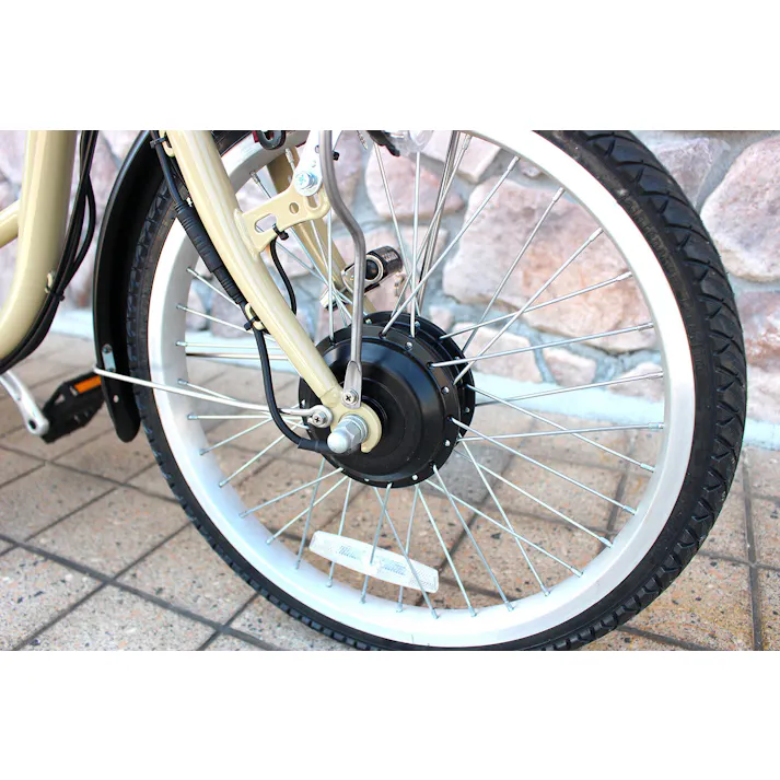 ノーパンク電動アシスト三輪自転車 【送料込み】 #4562369182699 flife