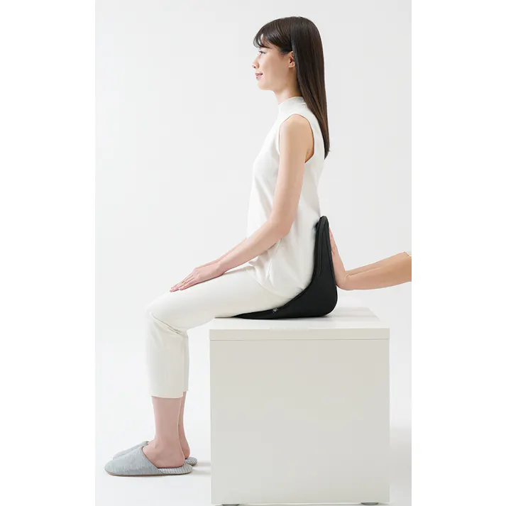 サポートクッション コシオスプレミアム 【2個組】【ブラック】 【送料込み】 #4589978833293 flife