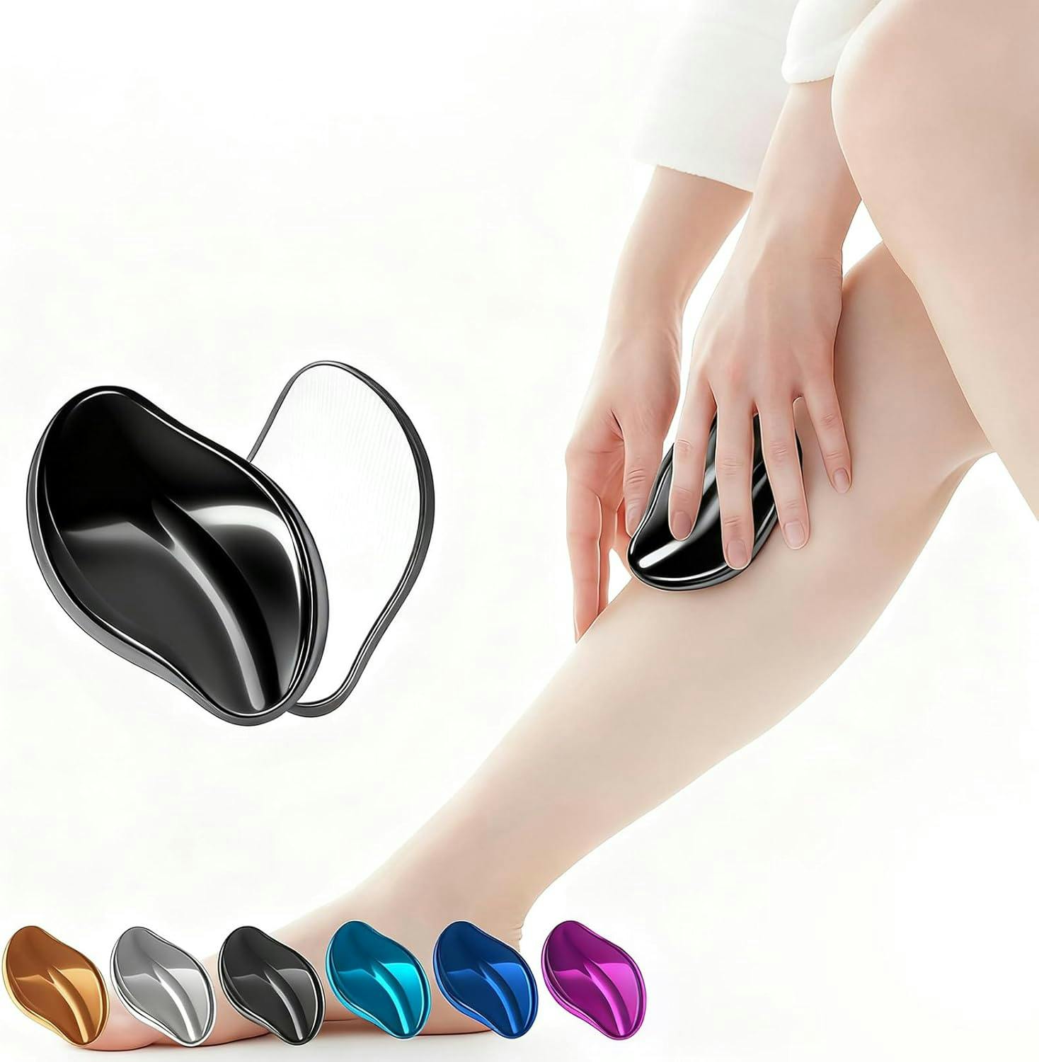 脱毛器 無痛脱毛器 メンズ レディース 脱毛 角質ヘア 脱毛機 防水 手動 電気不要 清潔 美肌 腕 脚 太もも ムダ毛処理 便利 軽量 物理脱毛 痛くない 操作簡単