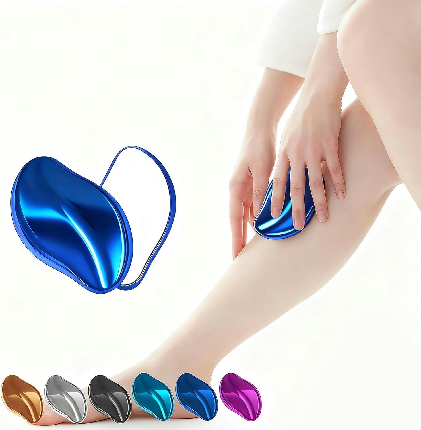 脱毛器 無痛脱毛器 メンズ レディース 脱毛 角質ヘア 脱毛機 防水 手動 電気不要 清潔 美肌 腕 脚 太もも ムダ毛処理 便利 軽量 物理脱毛 痛くない 操作簡単