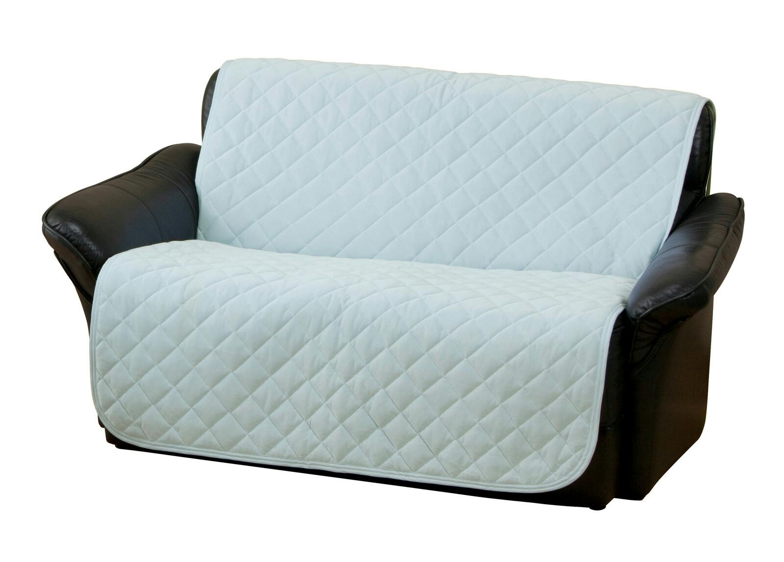 涼感・吸汗・速乾ソフトクール ソファカバー 【2人掛用】【ブルー】 ※商品はカバーのみです。ソファ等は別売り 【送料込み】 ＃4544899125865 flife