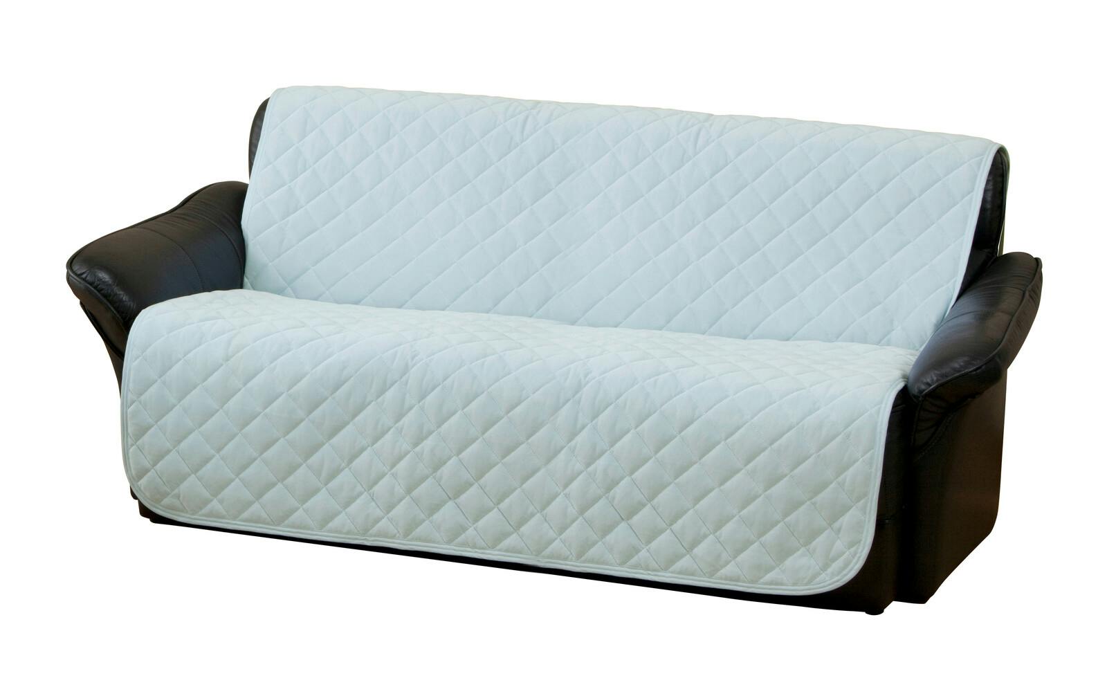 涼感・吸汗・速乾ソフトクール ソファカバー 【3人掛用】【ブルー】 ※商品はカバーのみです。ソファ等は別売り 【送料込み】 ＃4544899125889 flife