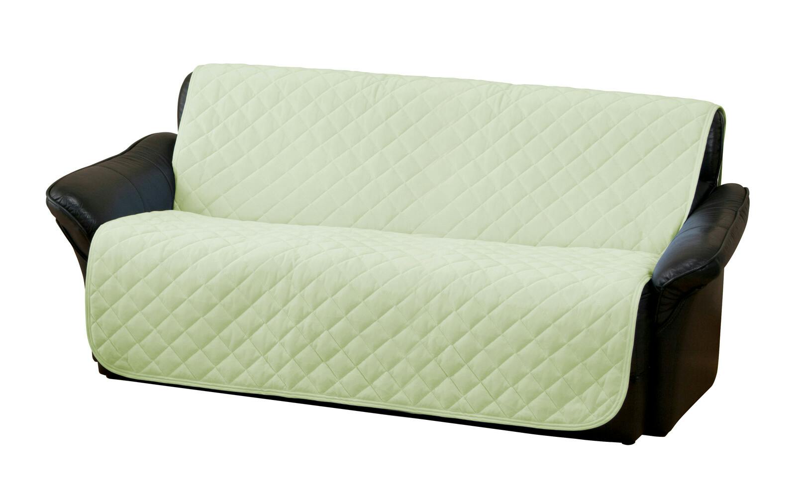 涼感・吸汗・速乾ソフトクール ソファカバー 【3人掛用】【グリーン】 ※商品はカバーのみです。ソファ等は別売り 【送料込み】 ＃4544899125896 flife