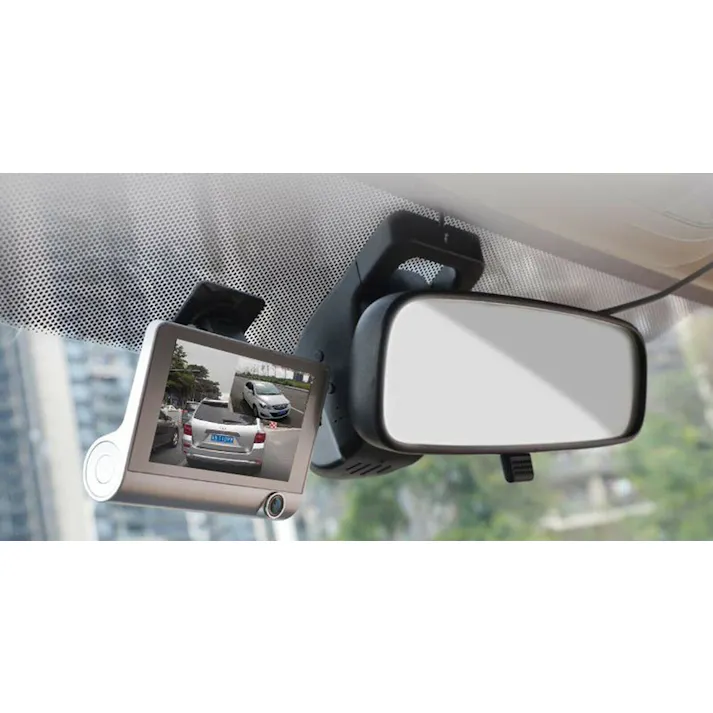 3画面同時記録ドライブレコーダー 【送料込み】 #4562479668533 flife