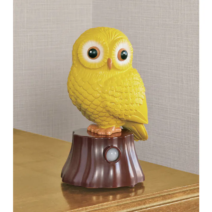 我が家の福ちゃん 玄関に置けばセンサーで福ちゃんが声掛け 福ちゃんの七つの言葉で救われる 置物声掛けセンサー ふくろう 忘れ物 【送料込み】 #4582655771611 flife