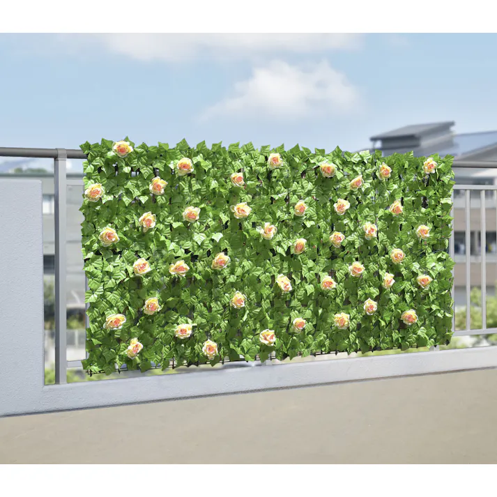 目隠しグリーンフェンス 【花付き】 【送料込み】 #4582655771758 flife