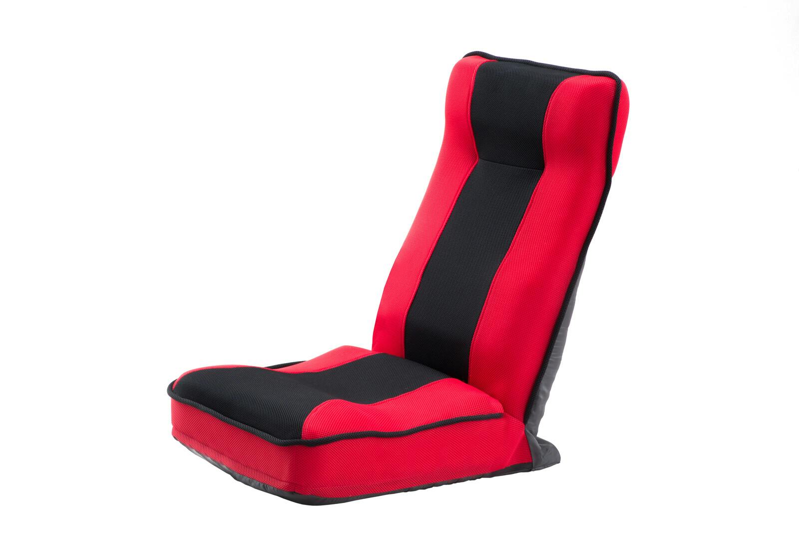 整体師さんが推奨する 健康ストレッチ座椅子 【レッド】  【送料込み】 ＃4589978102122 flife