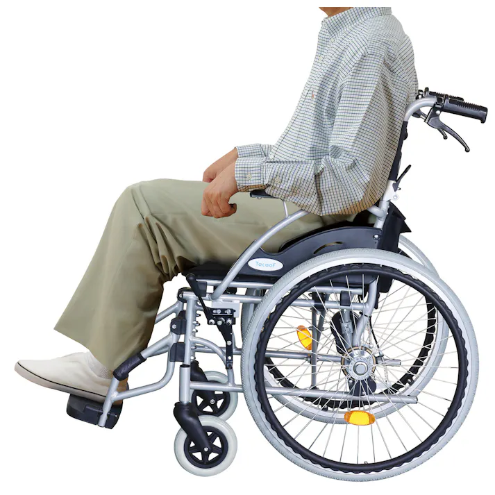 テイコブ ノーパンク車椅子 自走式 【送料込み】 #4938765024572 flife
