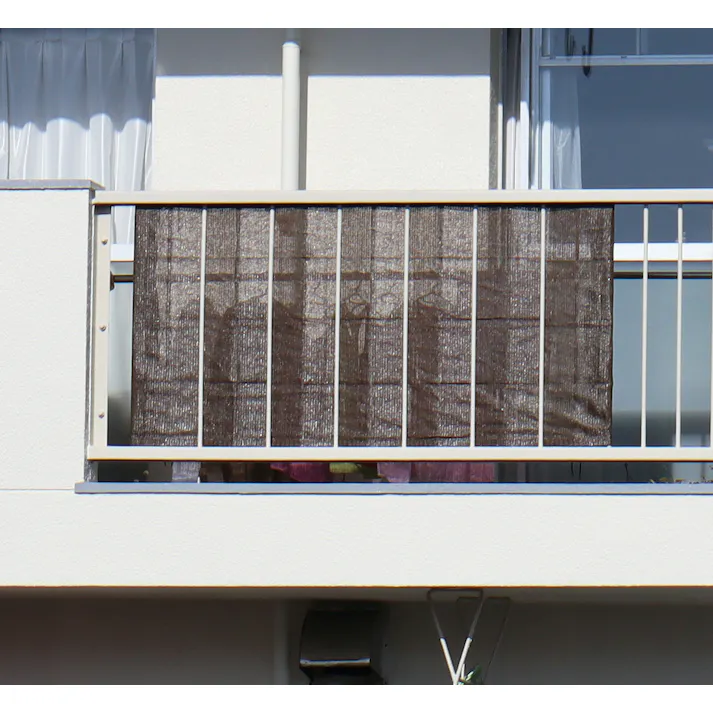 ベランダの目隠しシート 【2枚組】【ブラウン】 【送料込み】 #a32508 flife