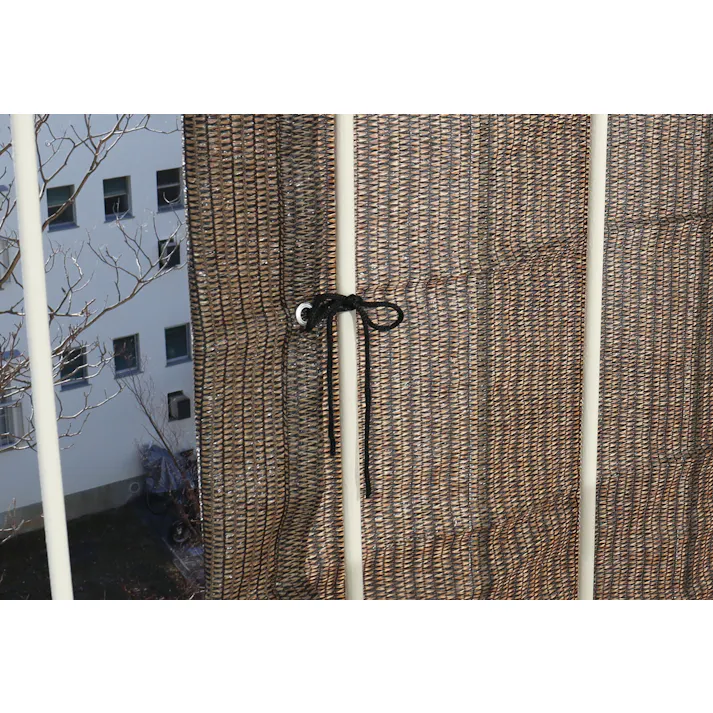 ベランダの目隠しシート 【2枚組】【ブラウン】 【送料込み】 #a32508 flife