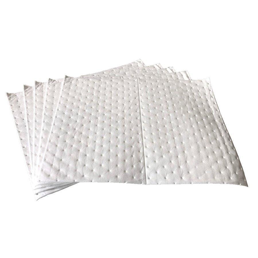 オイル吸着マット 100枚入 厚さ4mm×40×50cｍ 油吸着マット 【送料無料】