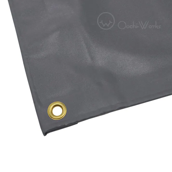 スーパーキャリイシート スロープ型 シート単品 グレー (前部)2.0m・(後部)1.9m×(長さ)1.7m コードゴム4m×2本付き 台形シート