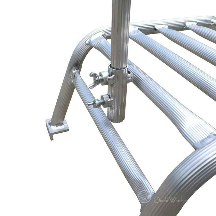 アルミステップ SH-30 高さ30cm 果樹用踏台 棚下用 造園 剪定 洗車