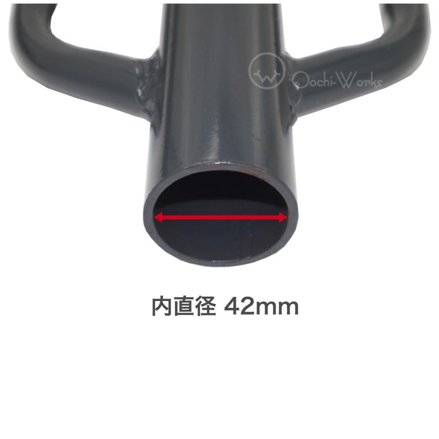 打込みハンマー SH-500 内径42mm×全長500mm 打ち込みハンマー 支柱