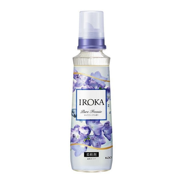 IROKA（イロカ） ピュアフリージア　本体 540ml ×1点 柔軟剤 【送料込み】 ＃4901301437389