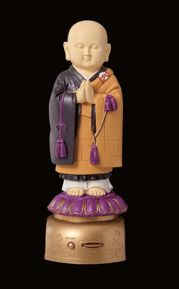 我が家のお坊さん  【袈裟タイプ】【大谷派東】 お経が流れる人形 【送料込み】 ＃4562314976458 flife