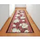 抗菌・防臭加工ゆり柄廊下敷 【65×540cm】【エンジ】 【送料込み】 #4589978807331 flife
