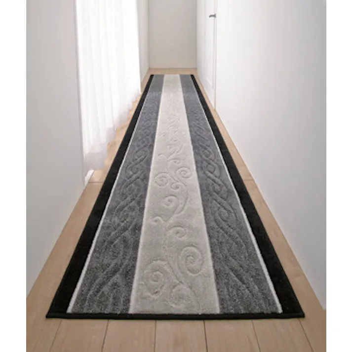 日本製 ふかふかロングパイル廊下敷 【65×240cm】【グレー】 【送料込み】 #4589978826127 flife