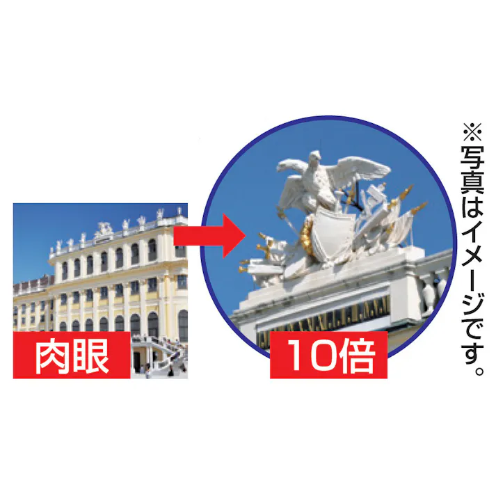 コンパクト10倍双眼鏡 【送料込み】 #4961607002100 flife