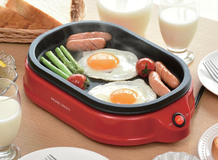 スモールホットプレート   1〜2人の食卓にちょうどいいサイズ　約A4サイズ 【送料込み】 ＃4981889011744 flife