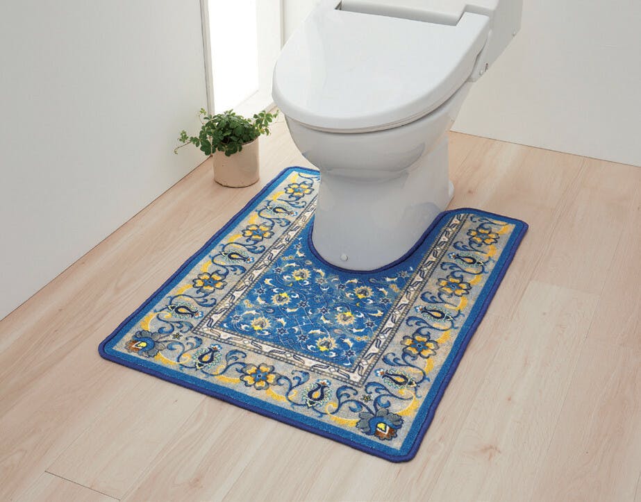 シェニール風トイレマット  【レギュラー】 滑りにくい加工 【送料込み】 ＃a2953820 flife