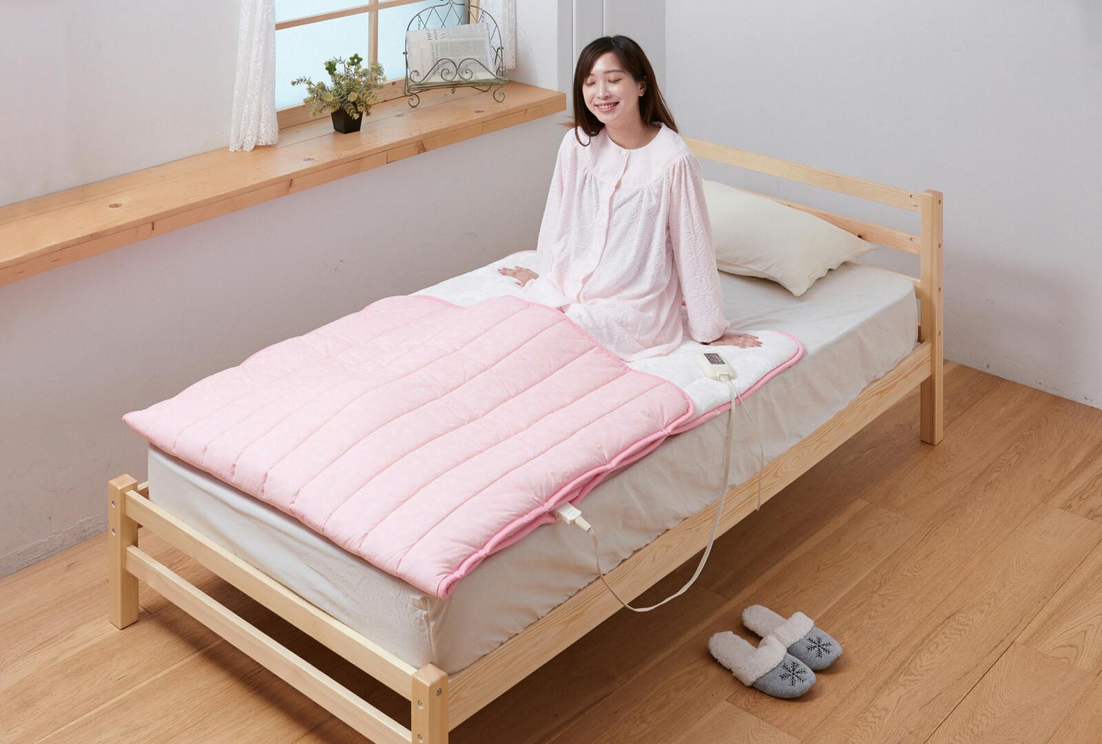 足入れポケット付きホットマット  【ロングタイプ】【ピンク】 【送料込み】 ＃4571427035754 flife