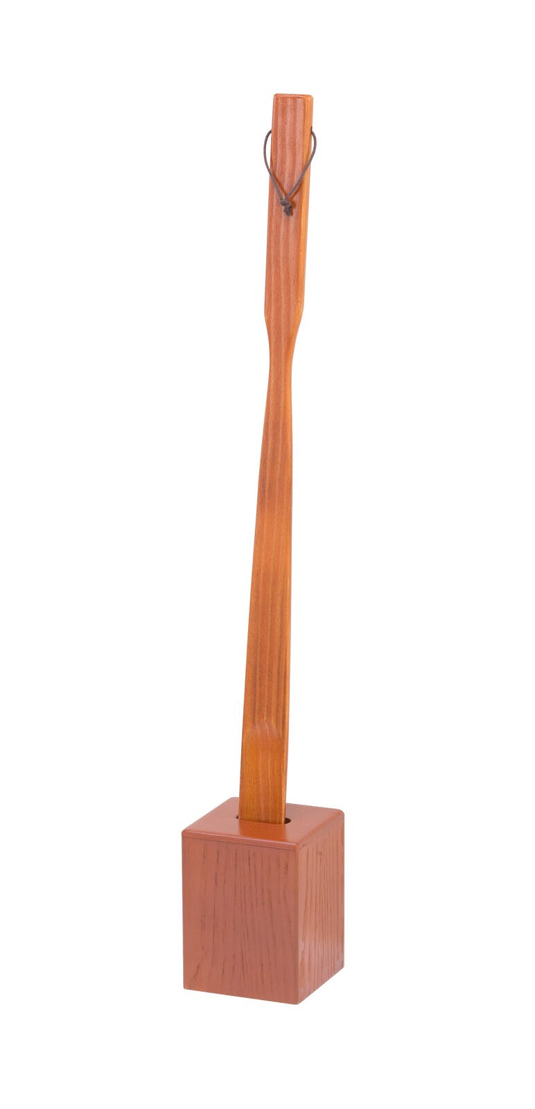 天然木スタンド付きくつべら 【ブラウン】 【送料込み