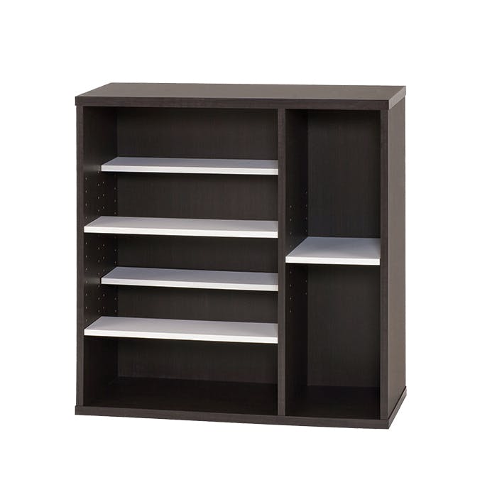 書棚 ベスターナ BTN-1845 3D DK 【別送品】 | 本棚・書棚・ブック