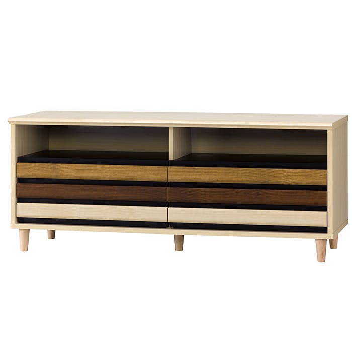 テレビ台 テレビボード ローボード 幅114cm 木製 収納 引出し テレビラック TV台 おしゃれ AVボード 一人暮らし