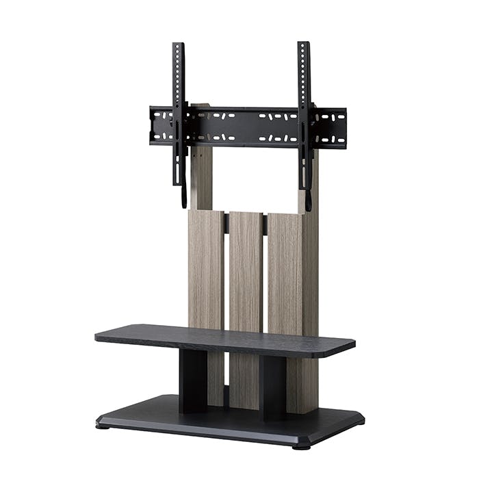 壁寄せテレビスタンド テレビ台 テレビスタンド ロータイプ おしゃれ キャスター付き 32～65インチ対応