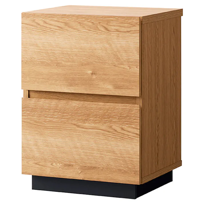 サイドテーブル ベッドサイドテーブル おしゃれ サイドチェスト 2段 収納ラック 引出し ナイトテーブル