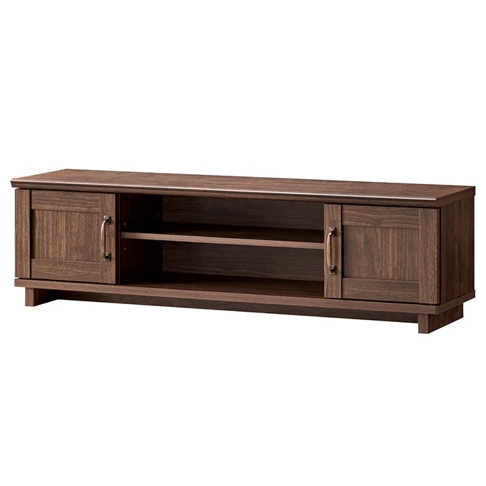 テレビ台 ローボード ~50V 幅115 木製 北欧 収納付き 木目 大容量