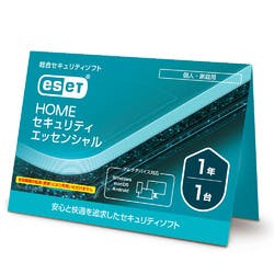 ESET HOME セキュリティ エッセンシャル 1台1年 (カードタイプ)(対応OS