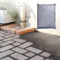 固まる防草砂】ダークグレー 15kg 10L 水で固まる土 マサファルト 珪砂
