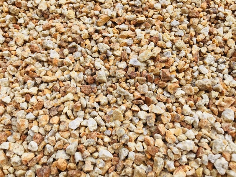 砂利 庭 錆砂利 甲賀砂利 3分 約6-15mm 20kg 化粧砂利 さび砂利