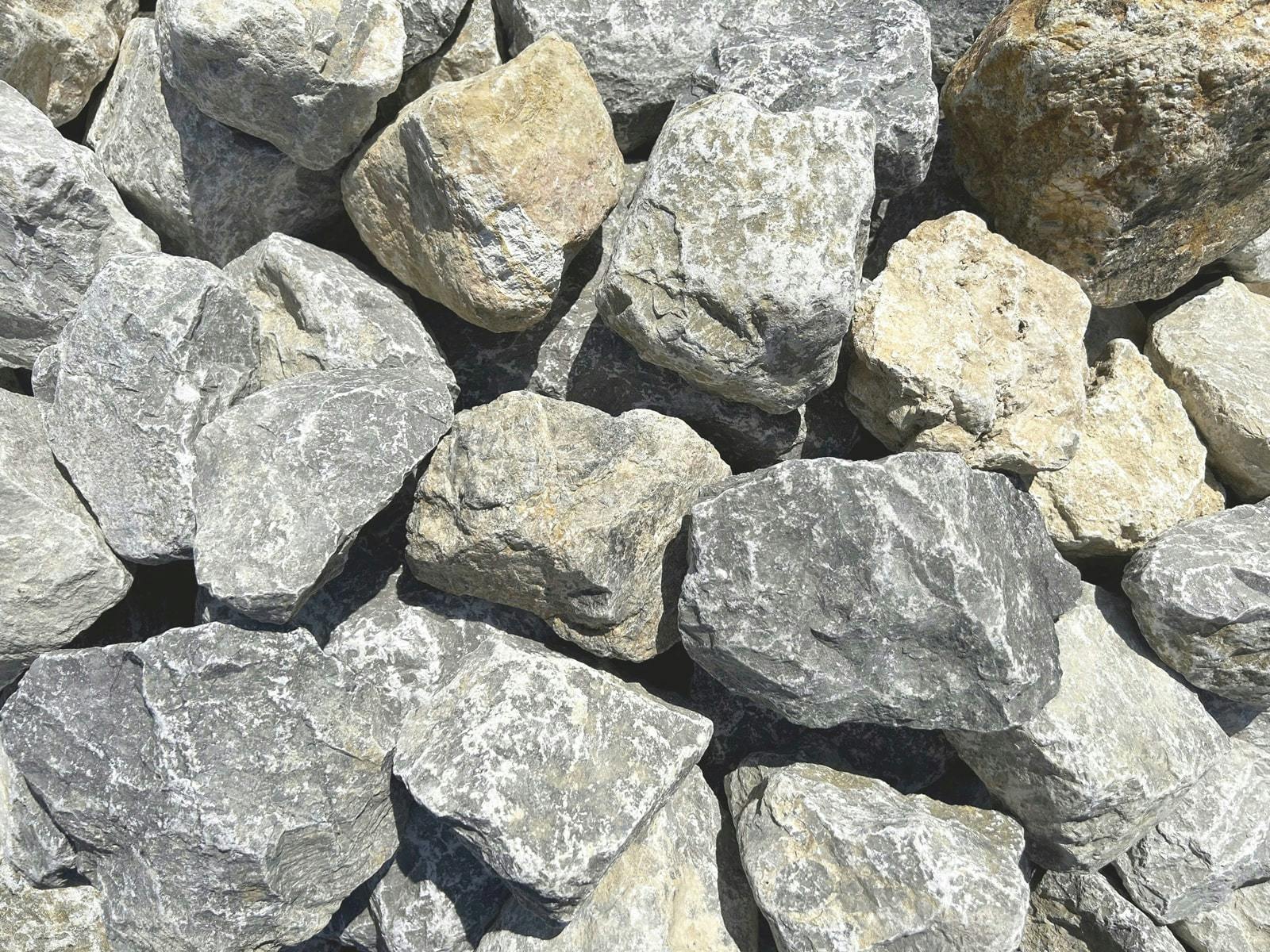 庭石 ロックガーデン 庭 石 岩 割栗石 キャッスルロッカリー 20kg 自然