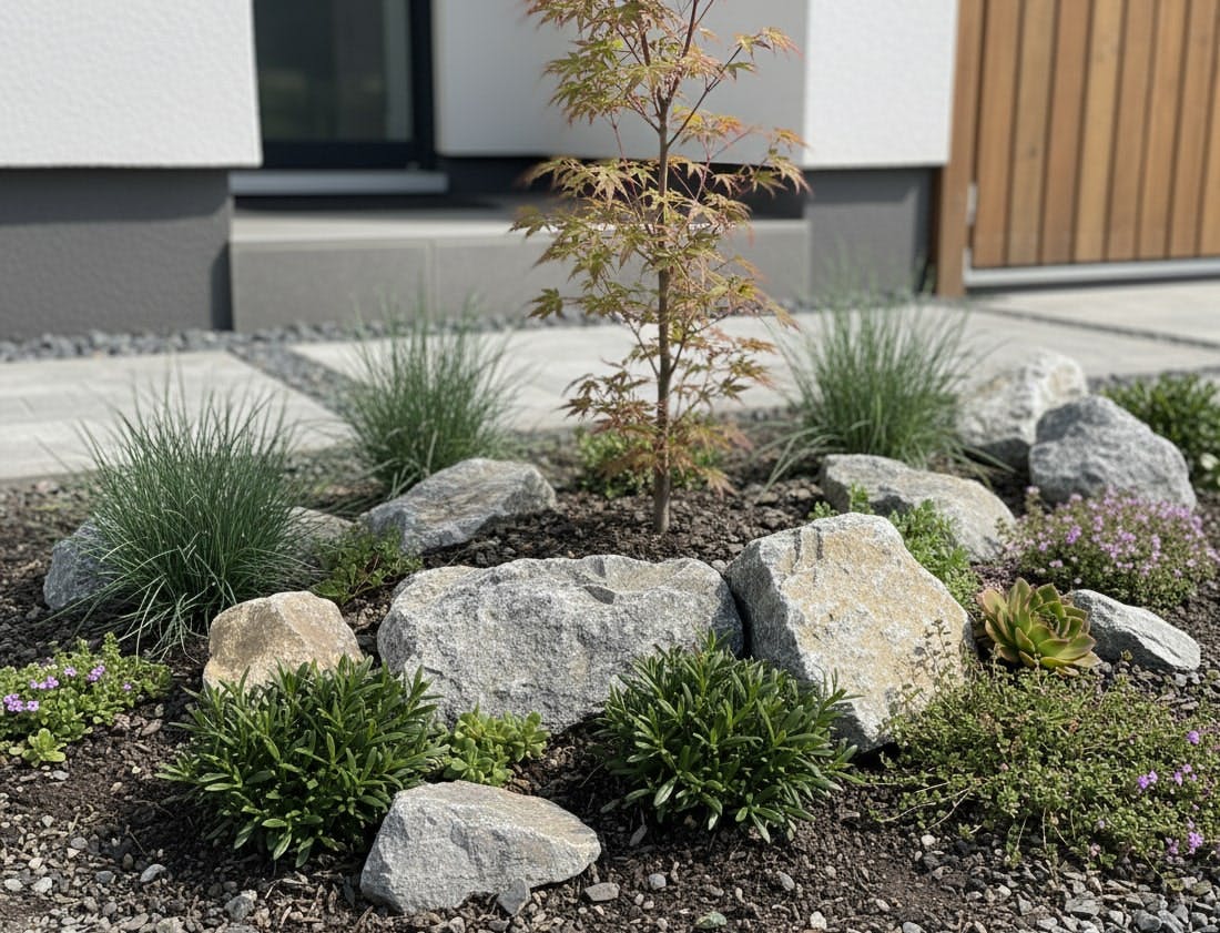 庭石 ロックガーデン 庭 石 岩 割栗石 キャッスルロッカリー 20kg 自然