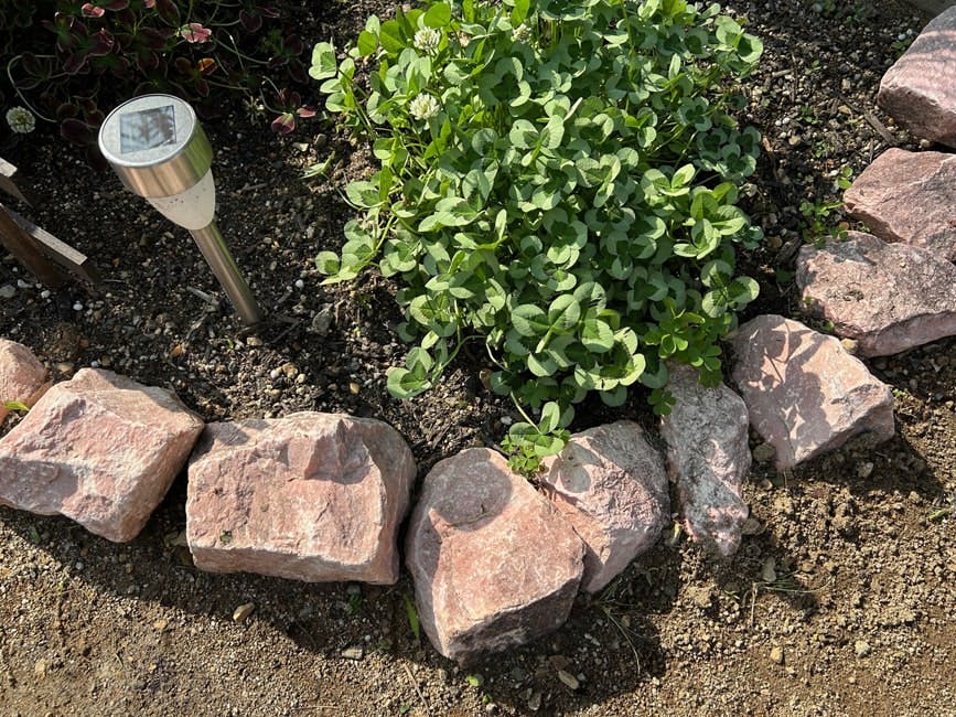 庭石 ピンク 割栗石 庭 石 ロックガーデン ピンクロック 20kg 大理石