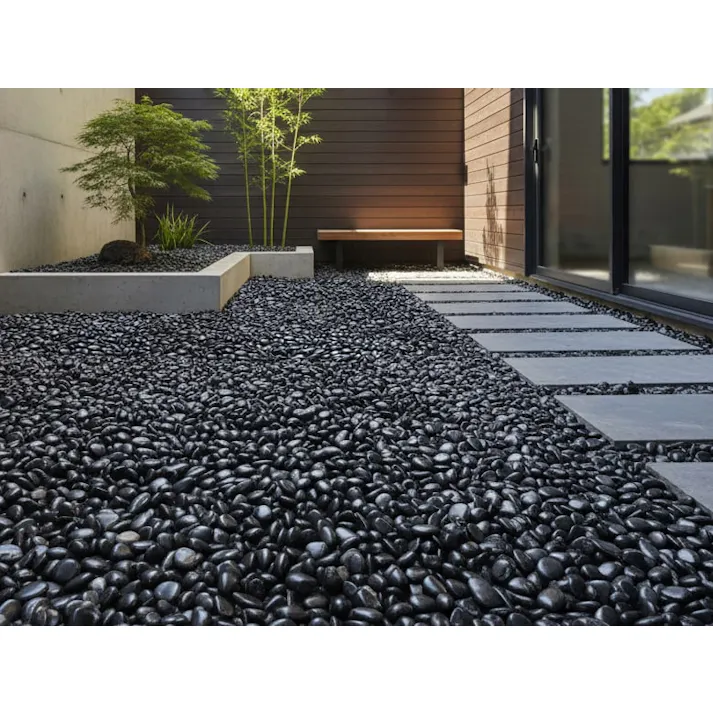 玉砂利 黒 磨き 砂利 黒玉石 光沢 玉石 黒 約15mm-30mm 20kg 黒玉砂利 玄武石 和風 庭 黒石 玉石黒 おしゃれ 那智石風 化粧砂利 黒い石 和モダン 那智黒石風 彩光石 庭園 日本庭園 墓 モダン 石 庭砂利