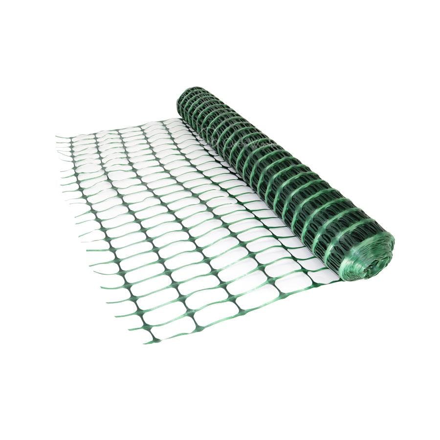 セーフティーフェンス グリーン 1ｍ×50ｍ 仮設フェンス フェンスネット グリーンネット 区画ネット バリケードネット ネットフェンス ネットプロテクター 【送料無料】